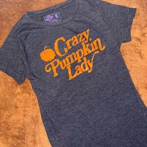 Target Gray and Orange Short Sleeve Tee